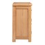 Papaya Chatsworth Oak Interior Furniture 2 Door 2 Drawer Sideboard (110-02)Alternative Image1