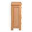 Papaya Chatsworth Oak Interior Furniture Compact Sideboard With 1 Drawer & 2 Doors (110-01)Alternative Image8