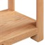 Papaya Chatsworth Oak Interior Furniture Console Table With 2 Drawers (110-13) Alternative Image