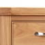 Papaya Chatsworth Oak Interior Furniture Console Table With 2 Drawers (110-13) Alternative Image
