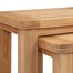 Papaya Chatsworth Oak Interior Furniture Nest Of Tables (110-11)Alternative Image5