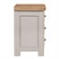 Papaya Chatsworth Painted Interior Furniture Bedside With 3 Drawers (84-23)Alternative Image6