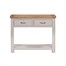 Papaya Chatsworth Painted Interior Furniture Console Table With 2 Drawers (84-13) Alternative Image