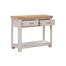 Papaya Chatsworth Painted Interior Furniture Console Table With 2 Drawers (84-13)Alternative Image2