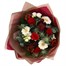Christmas Candy Cane Hand Tied Floral Bouquet Alternative Image