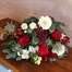 Christmas Candy Cane Hand Tied Floral Bouquet Alternative Image