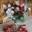Christmas Festive Hand Tied Floral Bouquet Alternative Image