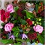 Christmas Sugar Plum Hand Tied Floral Bouquet Alternative Image