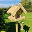 Churnet Valley Wooden Outdoor Bird Table  (BIR1) DIRECT DISPATCHAlternative Image1