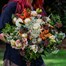 Cottage Warmth Festive Hand Tied Bouquet Alternative Image