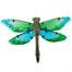 Creekwood Glass Wall Art Dragonfly 30x23cm (43403)Alternative Image1