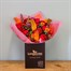Crimson Flare Autumn Floral Hand Tied Bouquet Alternative Image
