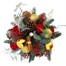 Crisp Winter Candle Floral Christmas Arrangement Alternative Image