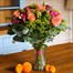 Dahlia Heaven Autumn Floral Hand Tied Bouquet Alternative Image