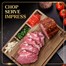 Deer & Oak Organic Bamboo Reversible Chopping Board with Sloped Compartments Alternative Image