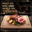Deer & Oak Organic Bamboo Reversible Chopping Board with Sloped Compartments Alternative Image