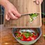 Deer & Oak Organic Bamboo Reversible Chopping Board with Sloped Compartments Alternative Image