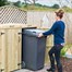 Garden Village Wheelie Bin Screen Double Chest 240L - Direct DispatchAlternative Image2