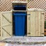 Garden Village Wheelie Bin Screen Double Chest 140L - Direct DispatchAlternative Image1