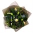 Lilys and Buttercup Roses Hand Tied Floral BouquetAlternative Image4