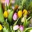 Easter Simply Tulips Hand Tied Floral Bouquet Alternative Image