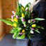 Easter Simply Tulips Hand Tied Floral Bouquet Alternative Image