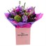 Spring Vibrant Pink and Purple Hand Tied Floral BouquetAlternative Image3
