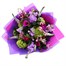 Spring Vibrant Pink and Purple Hand Tied Floral BouquetAlternative Image4