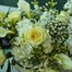 Elegant White Hat Box Floral Arrangement Alternative Image