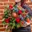 Elf's Magic Festive Hand Tied Bouquet Alternative Image