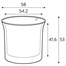 Elho 58cm June Tulip Balanced Beige Premium Plant Pot Alternative Image
