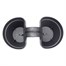 Elho Vibia Campana Flower Pot Twin 21cm Anthracite (3652602142500)Alternative Image2
