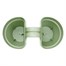 Elho Vibia Campana Flower Pot Twin 21cm Pistachio Green (3652602135900)Alternative Image2