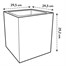 Elho Vivo Next 30cm Square Plant Pot Living Concrete (1622930043100) Alternative Image