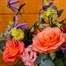 Front Facing Bright Flower Tin Floral Arrangement  Alternative Image
