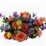 Front Facing Bright Flower Tin Floral Arrangement  Alternative Image