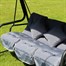 Glendale Dark Grey Vienna 3 Seat Outdoor Garden Hammock (LONG01)Alternative Image1