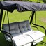 Glendale Light Grey Vienna 2 Seat Outdoor Garden Hammock (LONG06)Alternative Image1