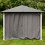 Glendale Vintage Grey Gazebo 4m x 3m (GL1546)Alternative Image1