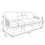 Hartman Aries 3 Seat Lounge Dining Outdoor Garden Furniture Set SetAlternative Image9