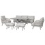 Hartman Aries 3 Seat Lounge Dining Outdoor Garden Furniture Set SetAlternative Image5