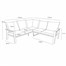 Hartman Asher Mini Modular Corner Outdoor Garden Furniture Set with Adjustable Table & CantileverAlternative Image10