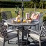 Hartman Avebury Crimini 4 Seat Round Outdoor Garden Furniture Dining Set Alternative Image