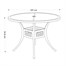 Hartman Avebury Crimini 4 Seat Round Outdoor Garden Furniture Dining Set Alternative Image