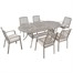 Hartman Avebury Crimini 6 Seat Oval Outdoor Garden Furniture Dining Set Alternative Image