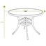 Hartman Berkeley 4 Seat Round Outdoor Garden Furniture Set with ParasolAlternative Image2