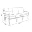 Hartman Buxton 3 Seat Lounge Coffee Outdoor Garden Furniture SetAlternative Image8