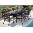 Hartman Capri Amber & Bronze 8 Seat Rectangular Dining Outdoor Garden Furniture SetAlternative Image1