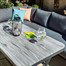 Hartman Dubai Rectangular Casual Outdoor Garden Furniture Dining Set With 2 Seat BenchAlternative Image1