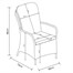 Hartman Eton 4 Seat Round Outdoor Garden Furniture Dining SetAlternative Image3
